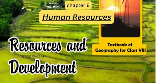 Class 8 Geography Social Science Chapter 6 Human Resources JKBOSE/NCERT question and answers