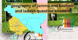 geography of jammu and kashmir and ladakh question answers class 9 JKBOSE
