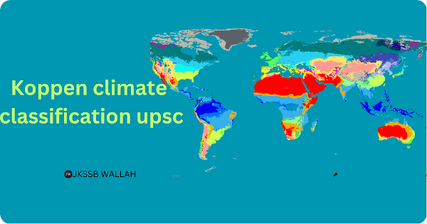 koppen climate classification upsc