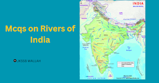 Mcqs on rivers of India