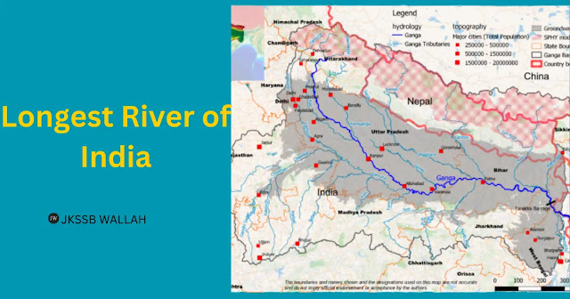 Which river is longest in India?