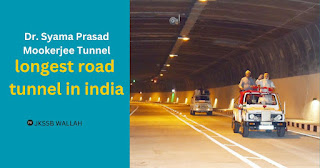 Longest road tunnel of india