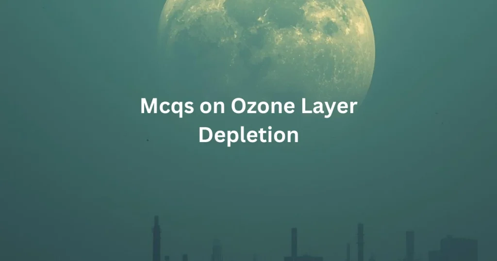Oxone layer mcqs