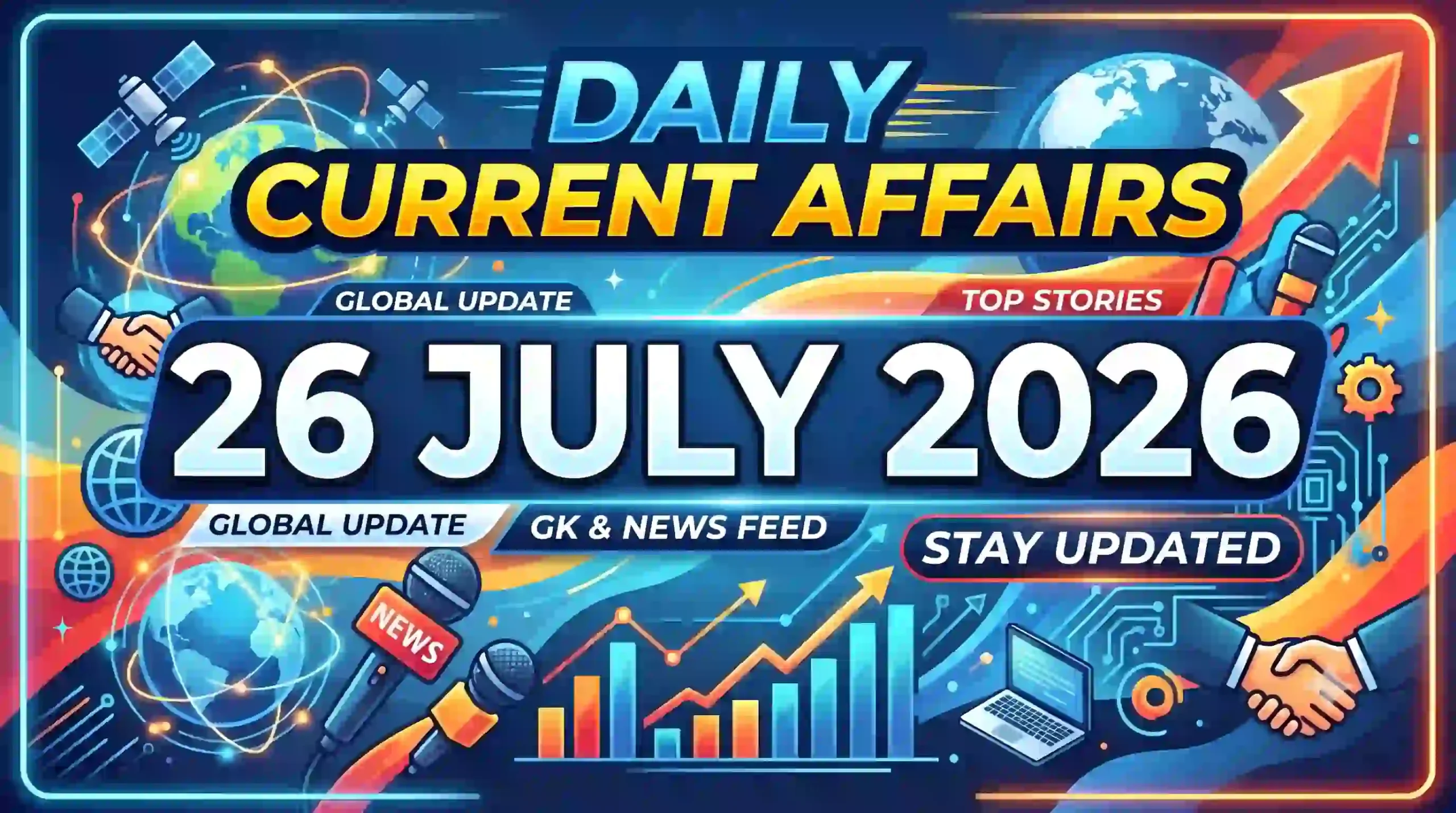 26 July 2026 Current Affairs
