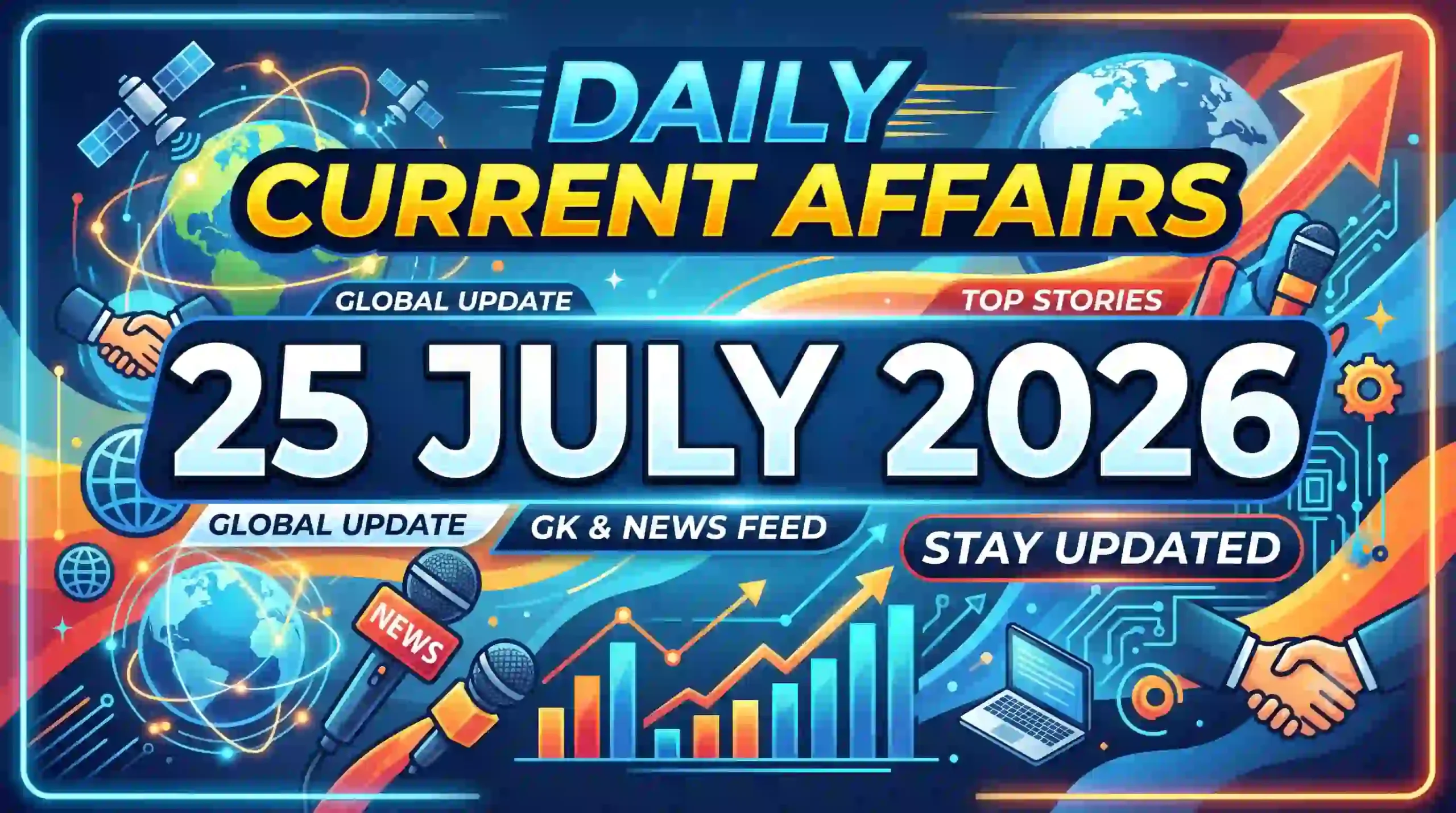 Today's Current Affairs 25 July 2026